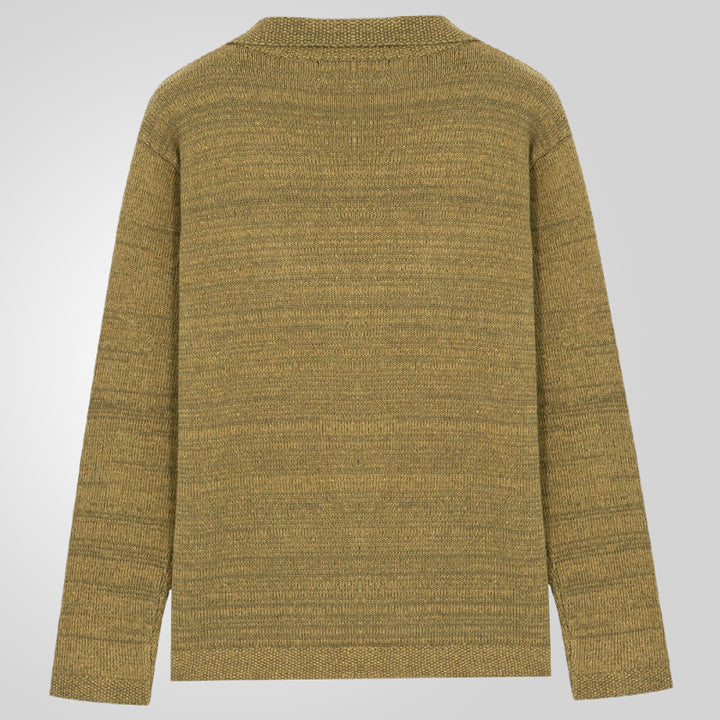 Herren Strickjacke mit Zopfmuster und praktischen Taschen Echoarchiv