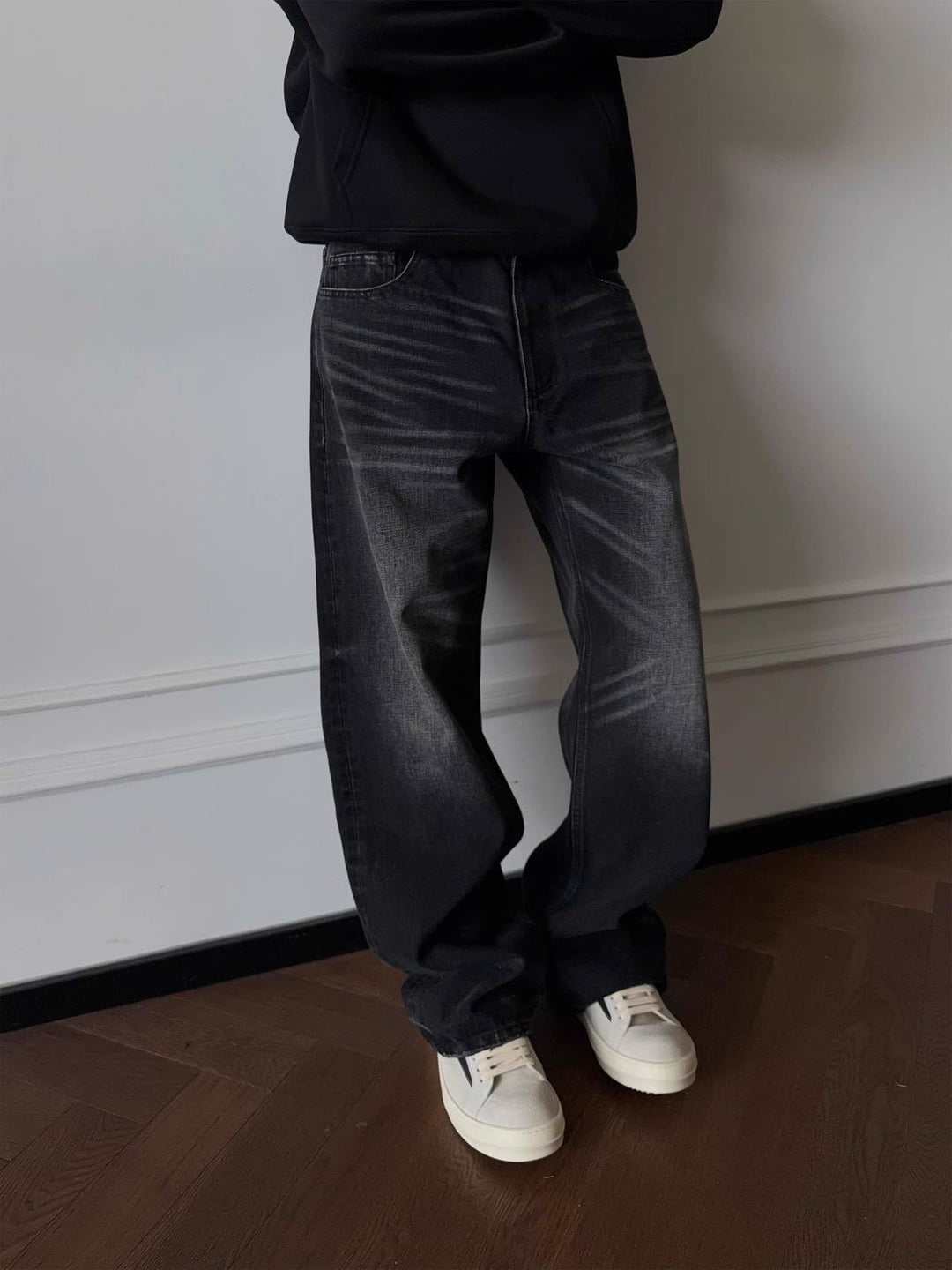 Herren Lässige und weite Denim-Jeans Echo Archiv