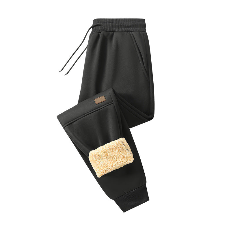 Herren Gefütterte Cozy‑Tech Jogginghose mit Teddy‑Innenfutter, Kordelbund & Bündchen Echoarchiv