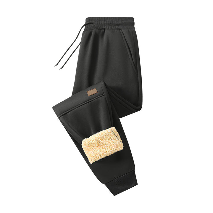 Herren Gefütterte Cozy‑Tech Jogginghose mit Teddy‑Innenfutter, Kordelbund & Bündchen Echoarchiv