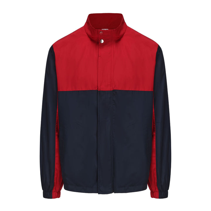Herren sportliche Freizeitjacke mit modernem Stehkragen und praktischen Taschen Echoarchiv