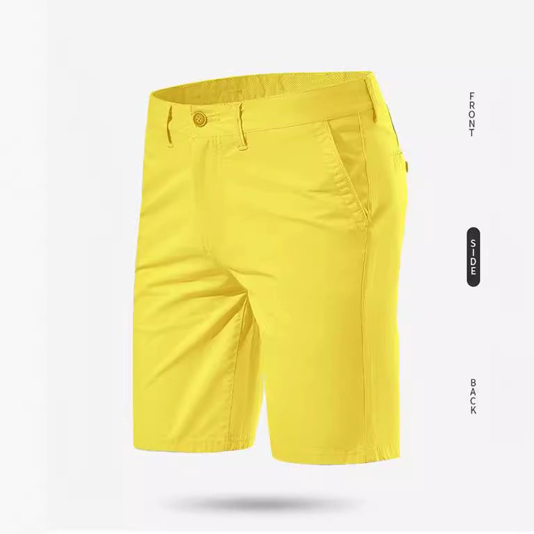 Herren modische Chino-Shorts mit atmungsaktivem Material und praktischem Taschen-Design Echoarchiv