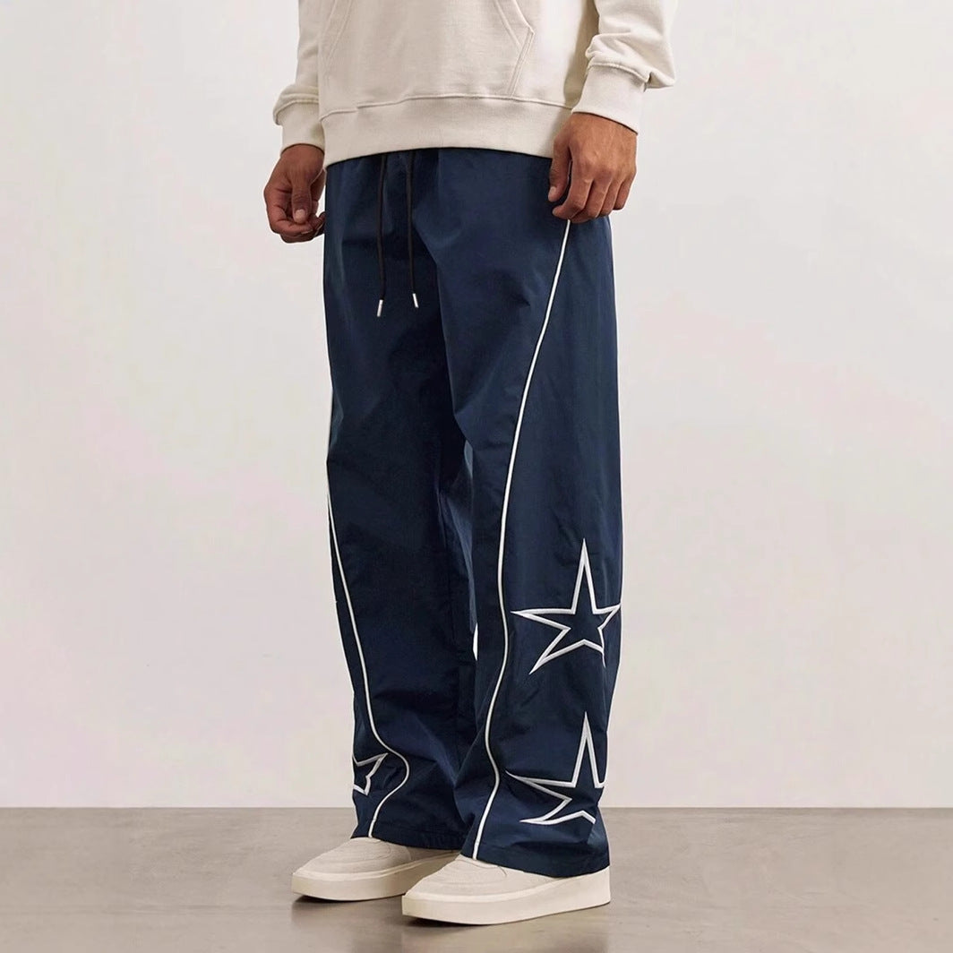 Herren Sportliche Freizeithose mit seitlichen Aplikationen Echoarchiv