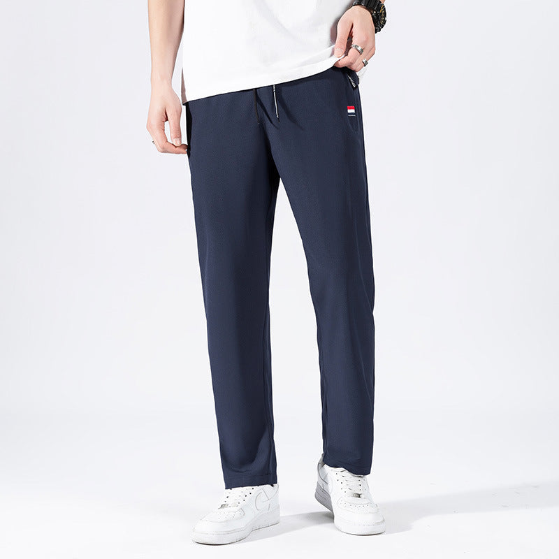 Herren Sportliche Jogginghose mit elastischem Bund und Seitentaschen Echo Archiv