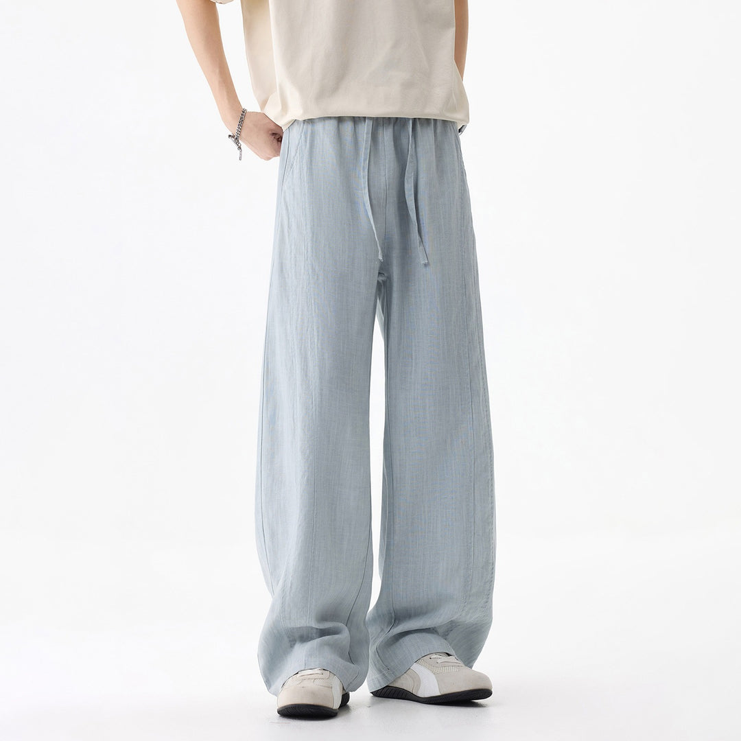 Herren Bequeme und luftige Relaxed Fit Leinenhose Echo Archiv