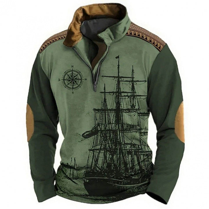Herren attraktiver Freizeitpullover Echoarchiv
