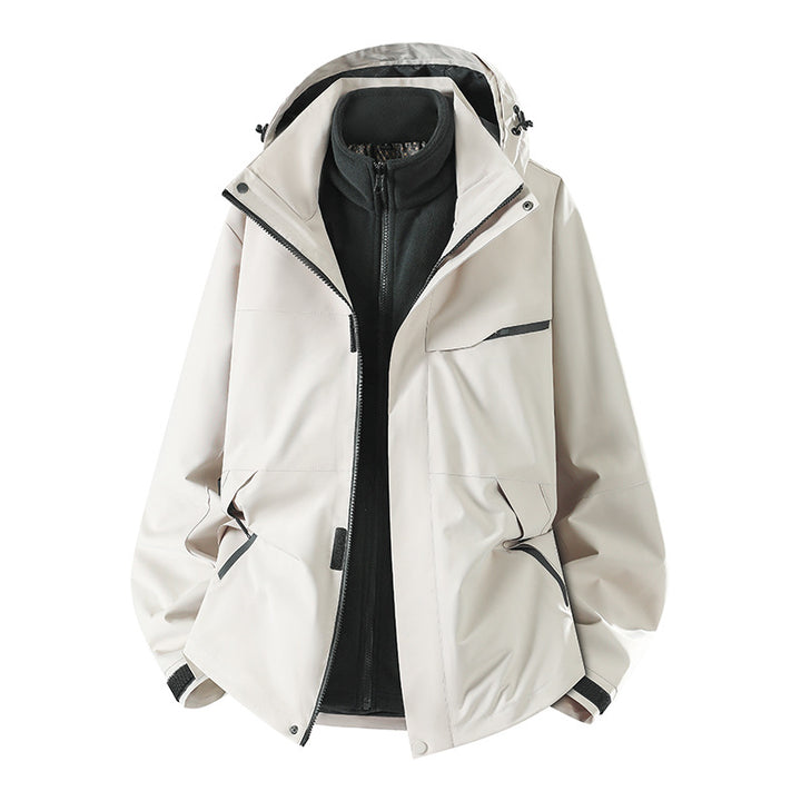 Damen funktionale Regenjacke Echo Archiv