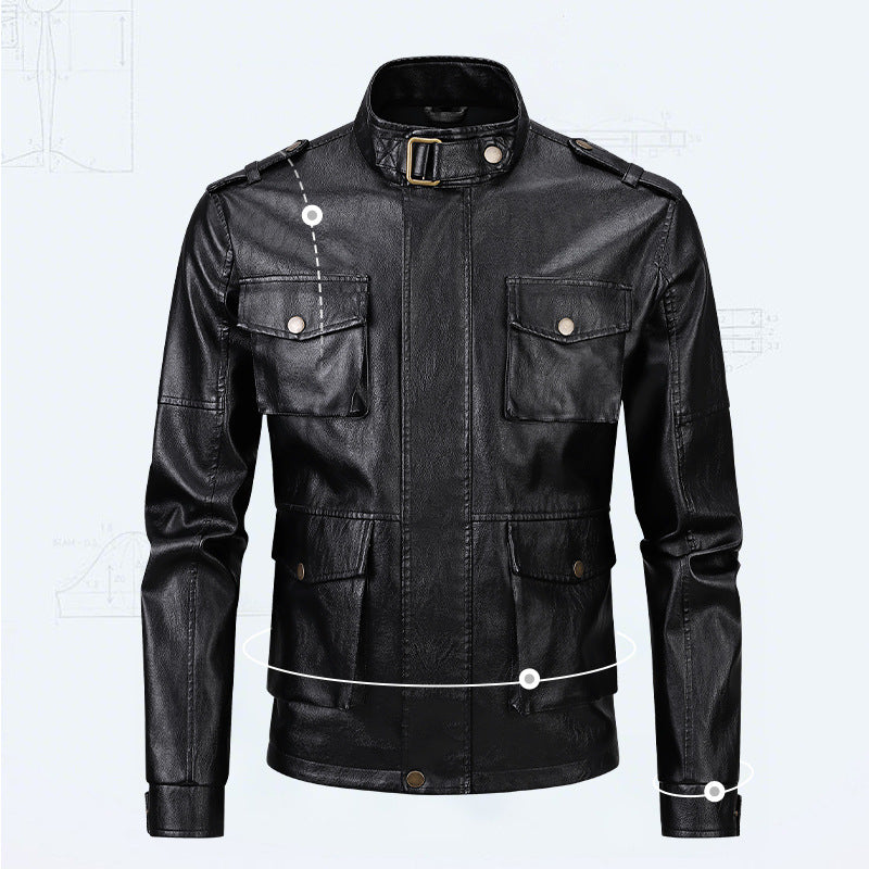 Herren Kunstlederjacke Echoarchiv