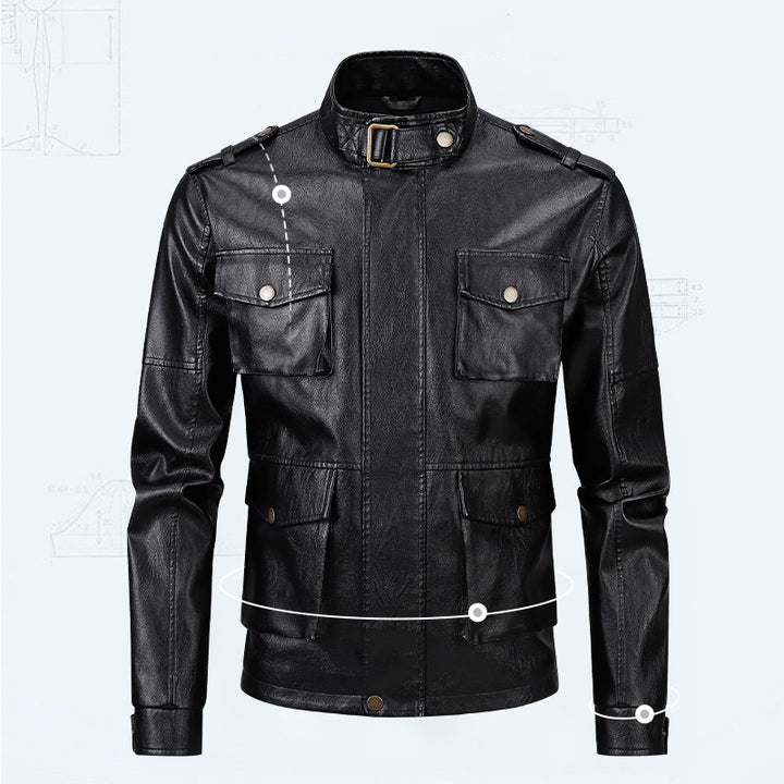 Herren Kunstlederjacke Echoarchiv