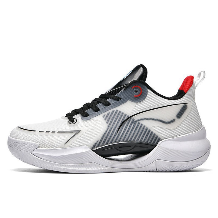 Herren niedriger Basketball-Sneaker mit stabilisierender TPU-Brücke und reaktiver EVA-Zwischensohle – Tavélo
