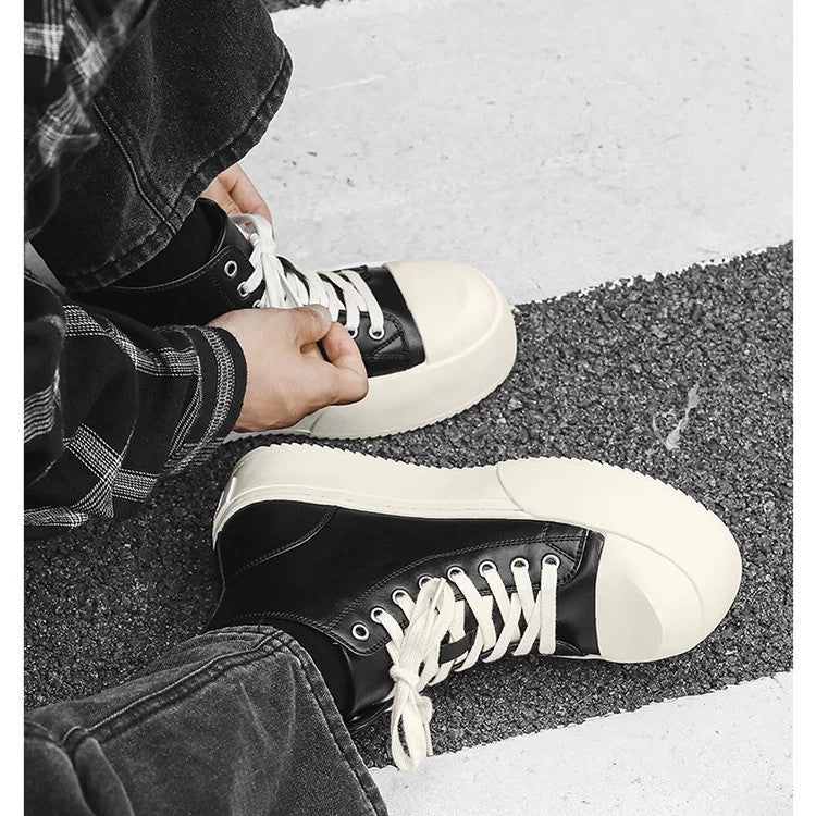 Damen Hochschaft Sneakers mit stylischem Plateau und robustem Obermaterial Echo Archiv