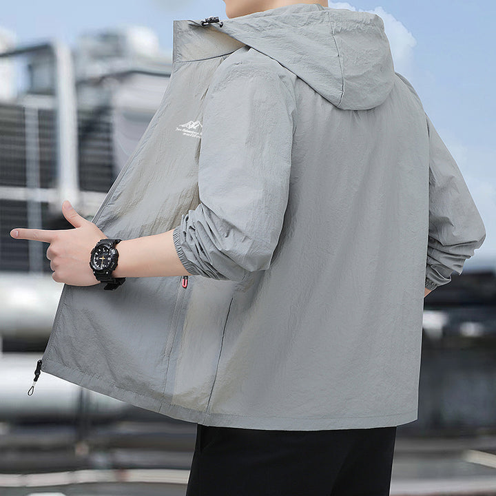 Herren Leichte Windjacke Echo Archiv