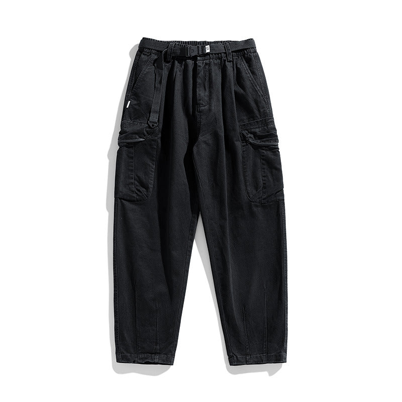 Herren Utility‑Cargo‑Hose im relaxed‑tapered Schnitt mit Elastikbund und großvolumigen Klappentaschen Echo Archiv