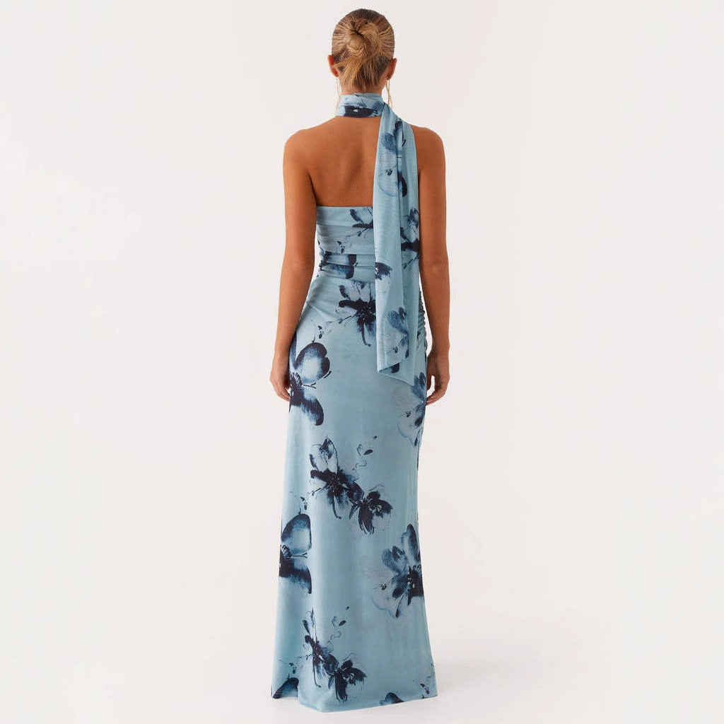Damen Maxi-Kleid mit floralem Design Echo Archiv