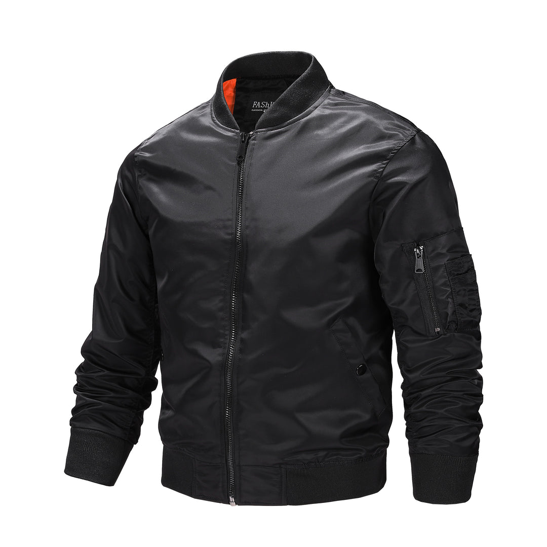 Herren Modische Bomberjacke Echo Archiv