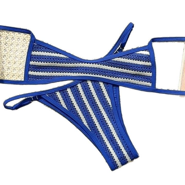Damen Bikini-Set mit feiner Häkelstruktur und verstellbaren Trägern Echo Archiv