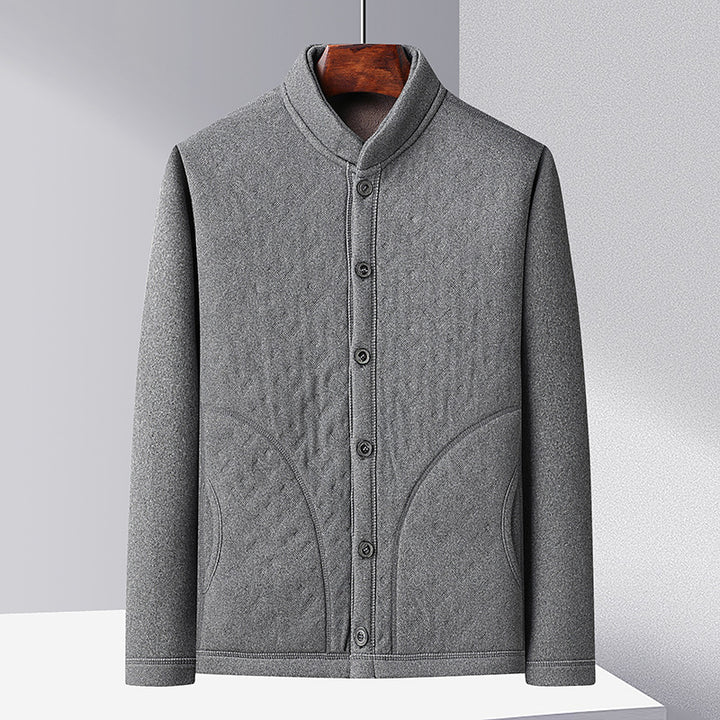 Herren modische Steppjacke mit schmalem Kragen Echoarchiv