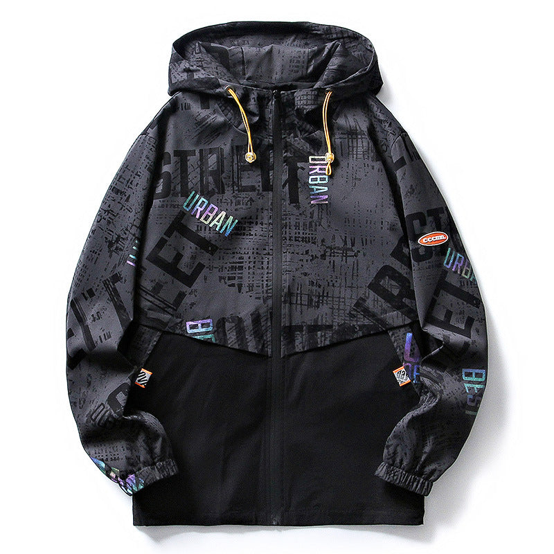 Herren Sportliche Jacke mit Grafischem Design Echo Archiv
