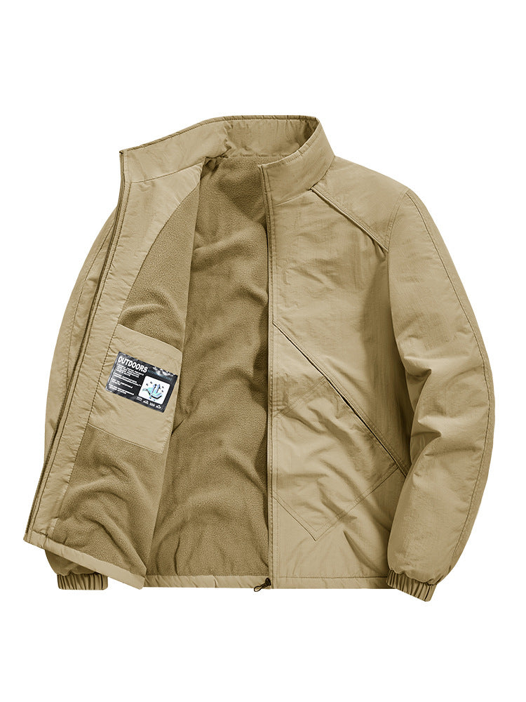 Herren Leichte Übergangsjacke mit Fleece-Futter Echo Archiv