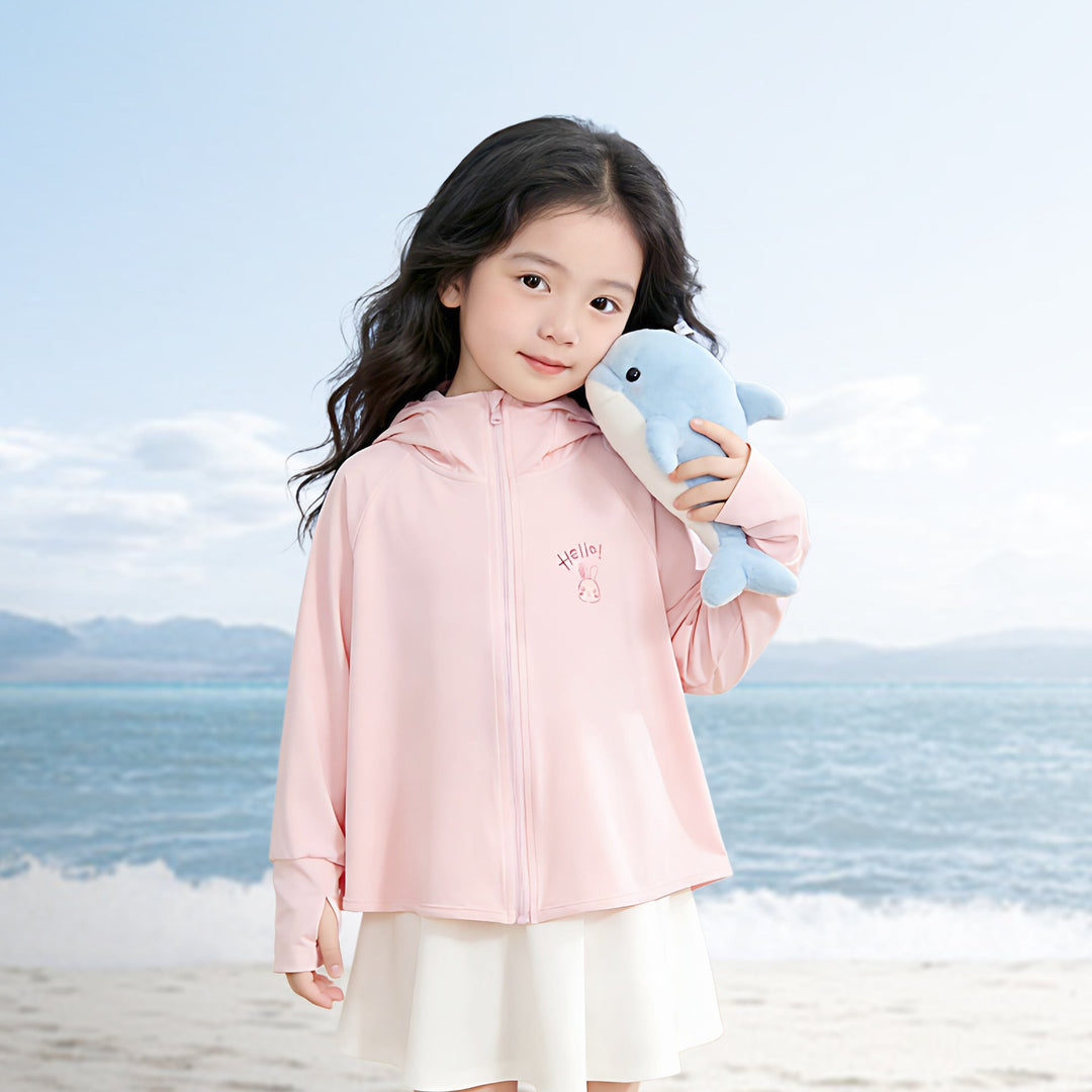 Damen UV-Schutzjacke mit Kapuze und leichtem, atmungsaktiven Material Echo Archiv