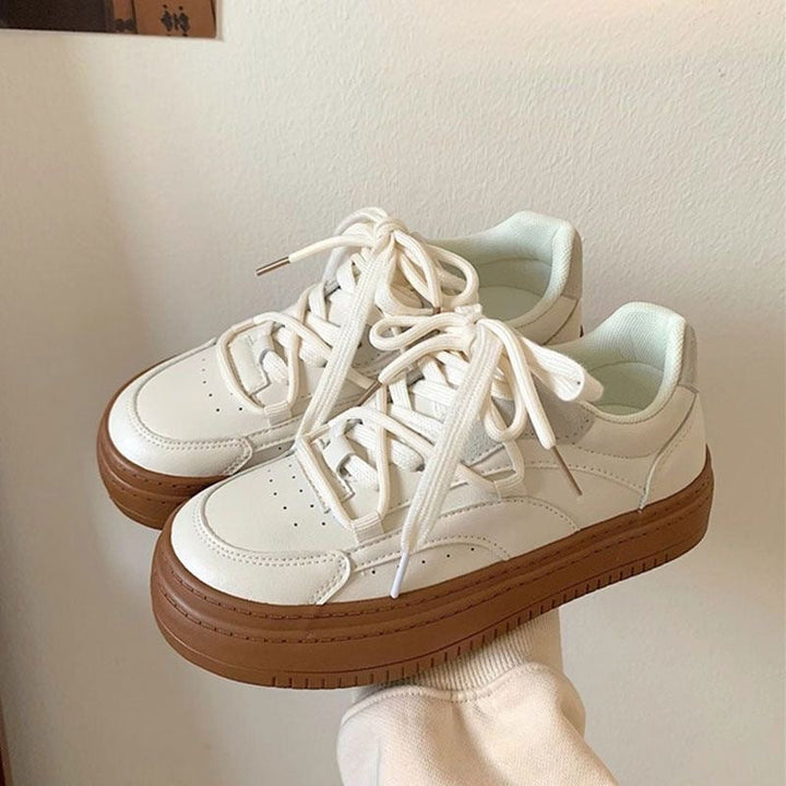 Damen modische Plattform Sneakers Echo Archiv