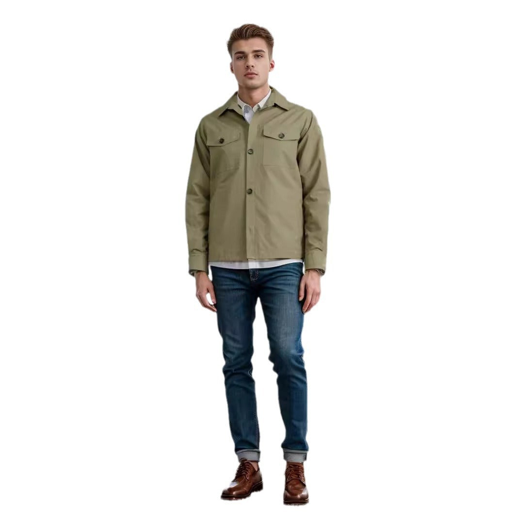 Herren lässige Utility-Jacke Echoarchiv