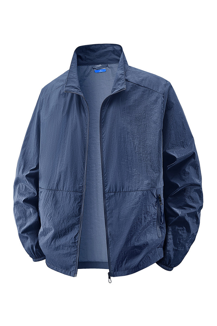 Herren Leichte Windbreaker Jacke Echo Archiv