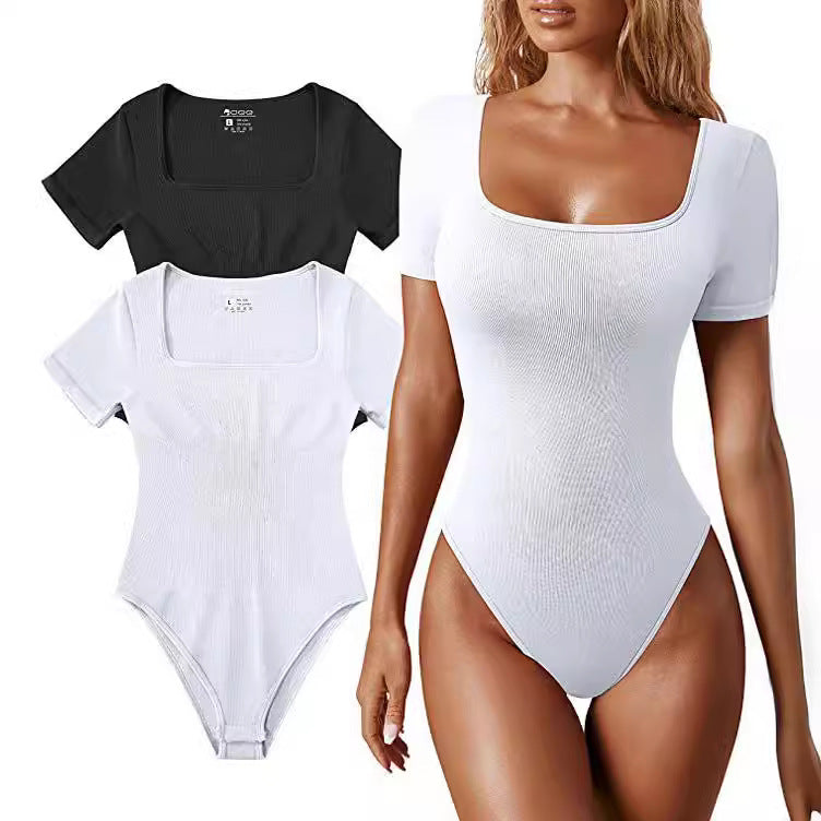 Damen Figurbetonender Body mit weitem Ausschnitt Echo Archiv