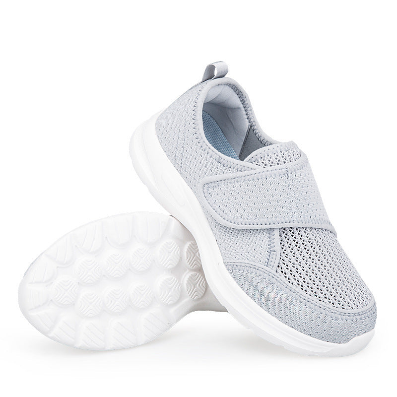 Unisex nan atmungsaktive Komfort-Halbschuh mit Klettverschluss und ergonomischer Dämpfung Echo Archiv