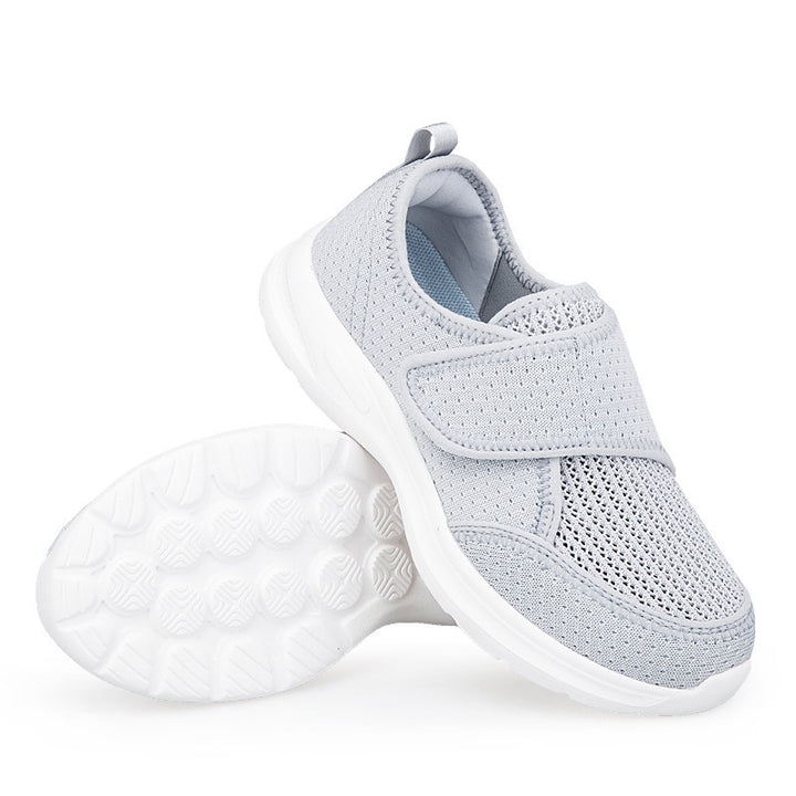 Unisex nan atmungsaktive Komfort-Halbschuh mit Klettverschluss und ergonomischer Dämpfung Echo Archiv