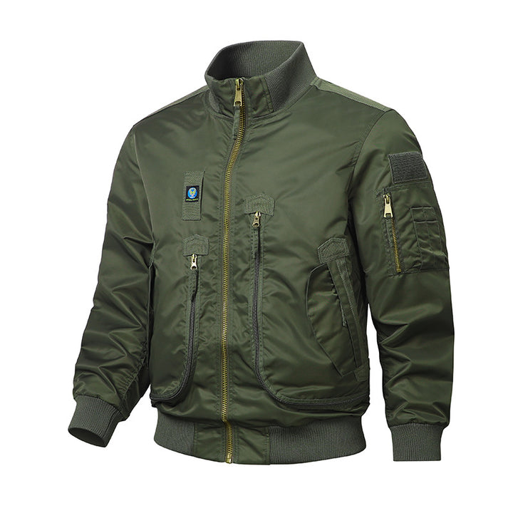 Herren Militärische Bomberjacke Echo Archiv