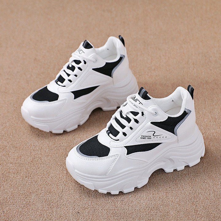 Damen Chunky Sneakers mit atmungsaktiver Oberflächenstruktur und dämpfendem Komfort Echo Archiv