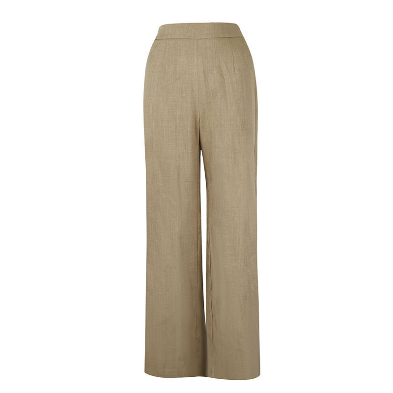 Damen Elegante Palazzo-Hose mit hohem Bund und schickem Schnitt Echo Archiv