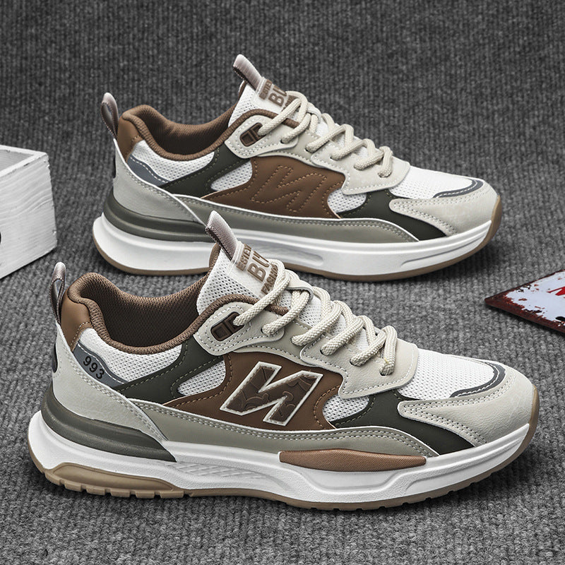 Herren Dämpfender Chunky-Laufschuh mit Mesh-Außenschicht und Komfortgedächtnis-Sohle – Norré