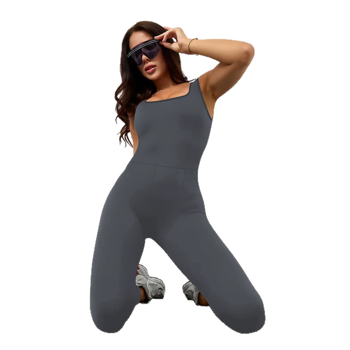 Damen Shaping-Yoga-Einteiler mit Push-Up-Bust, Taillenformung und Po-Lifting – Solévia