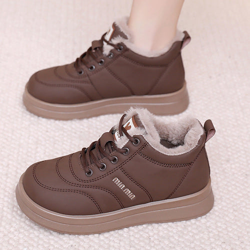 Damen Wärmende High-Top SnEchoarchivkers mit kuscheligem Innenfutter und rutschfester Sohle Echoarchiv