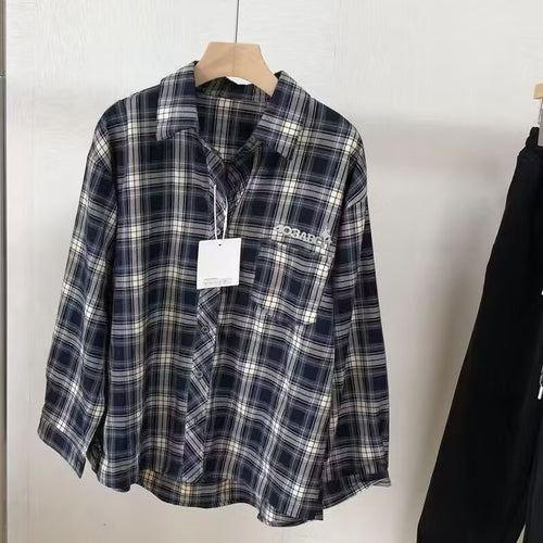 Herren lässige Karobluse mit praktischer Brusttasche und modernem Schnitt Echoarchiv
