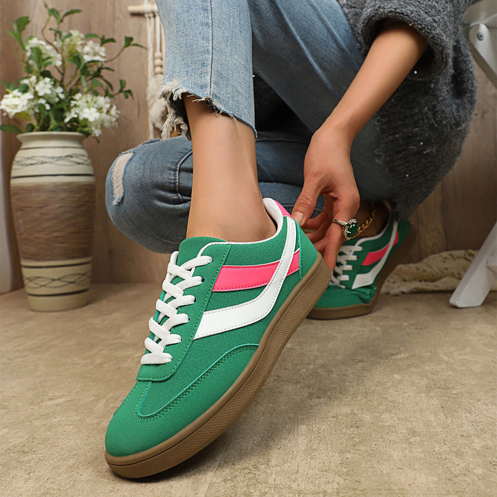 Damen Sportliche Sneakers mit atmungsaktivem Textil-Obermaterial und rutschfester Sohle Echo Archiv