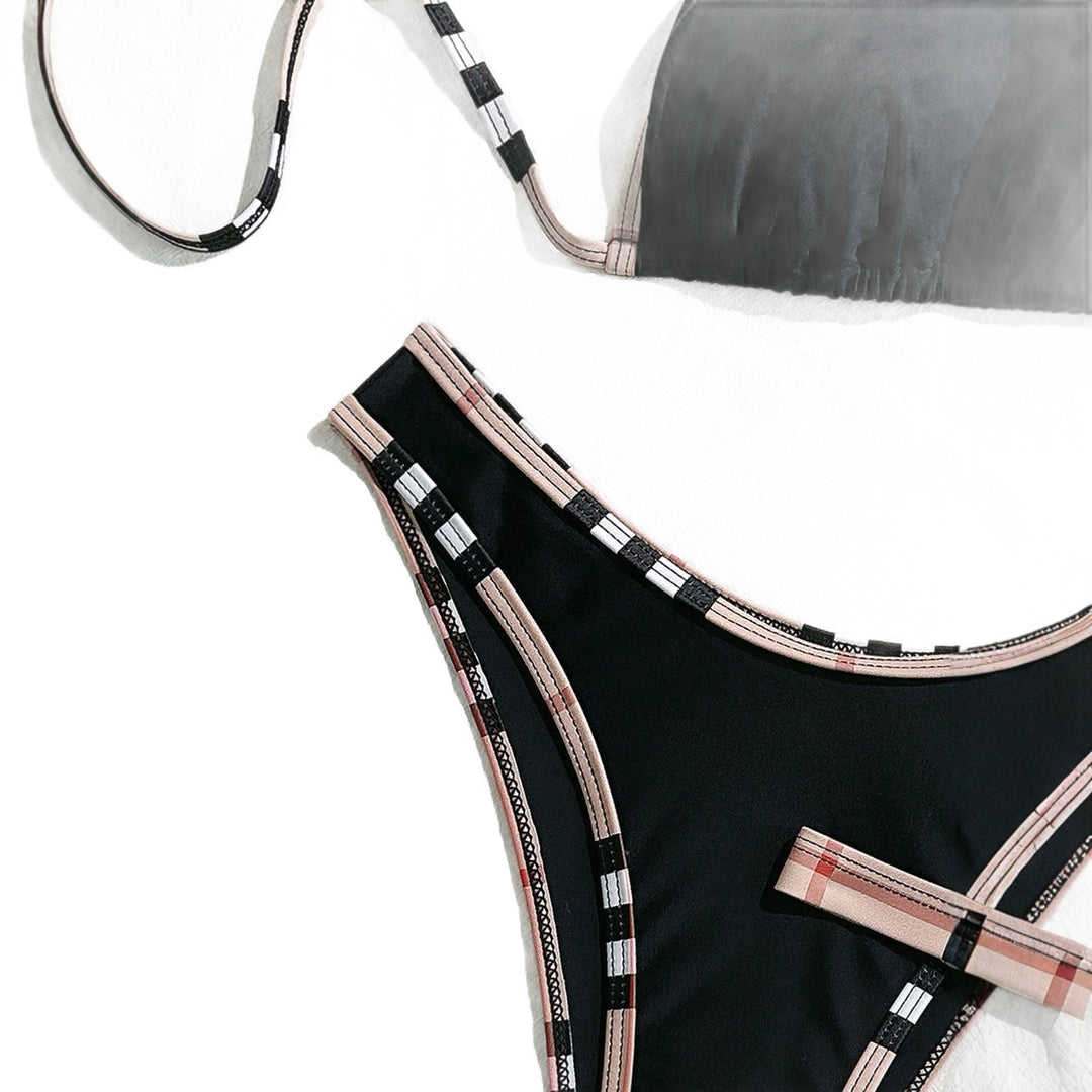 Damen Triangel-Bikini mit Struktur und modischen Akzenten Echo Archiv
