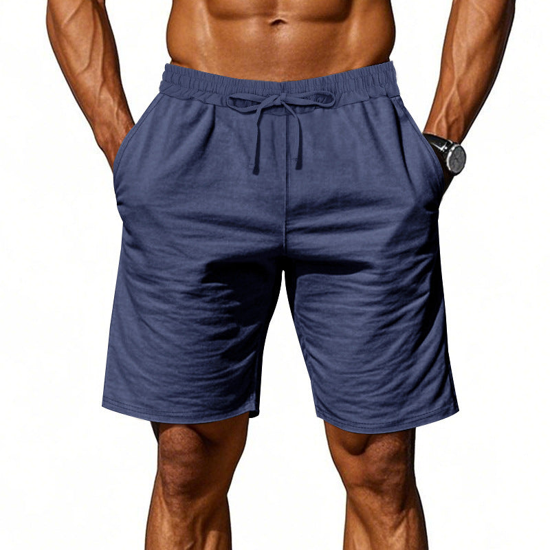 Herren nan lässige Baumwollmix Freizeitshorts mit elastischem Bund und Seitentaschen Echo Archiv