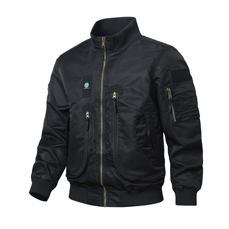 Herren Militärische Bomberjacke Echo Archiv