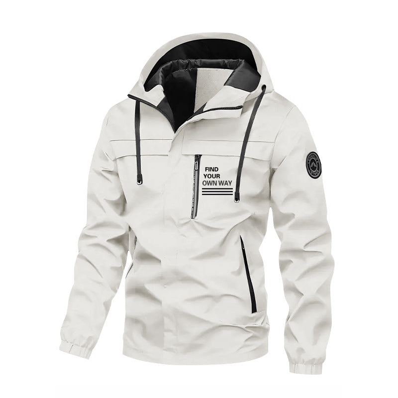 Herren Funktionsjacke mit hohem Kragen Echo Archiv