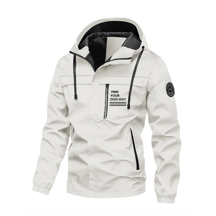 Herren Funktionsjacke mit hohem Kragen Echo Archiv