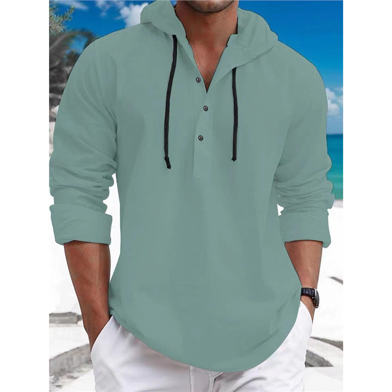 Herren Freizeitpullover mit Kapuze Echoarchiv