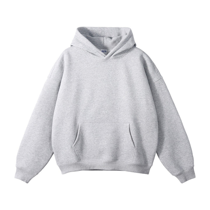 Unisex nan oversized Kapuzenpullover mit Kängurutasche und gerippten Bündchen Echo Archiv