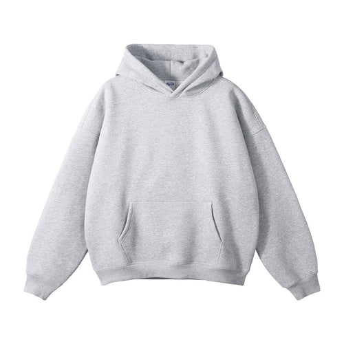 Unisex nan oversized Kapuzenpullover mit Kängurutasche und gerippten Bündchen Echo Archiv