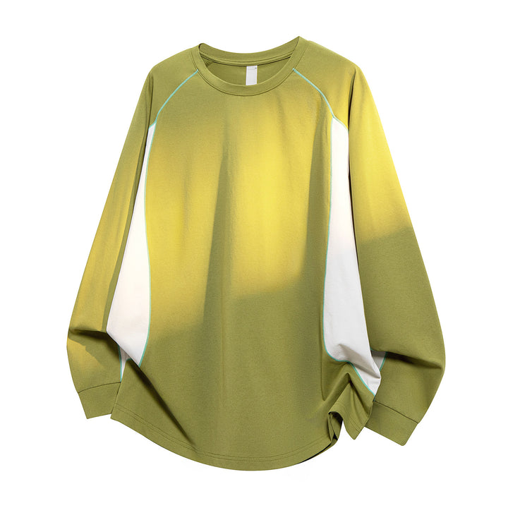 Damen Oversize-Langarmshirt mit Raglanärmeln, atmungsaktiven Seiteneinsätzen und Rundhalsausschnitt Echo Archiv