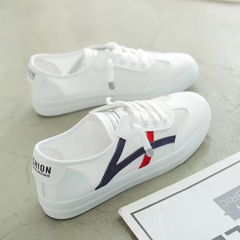 Damen sportliche Sneaker mit atmungsaktivem Mesh-Obermaterial Echo Archiv