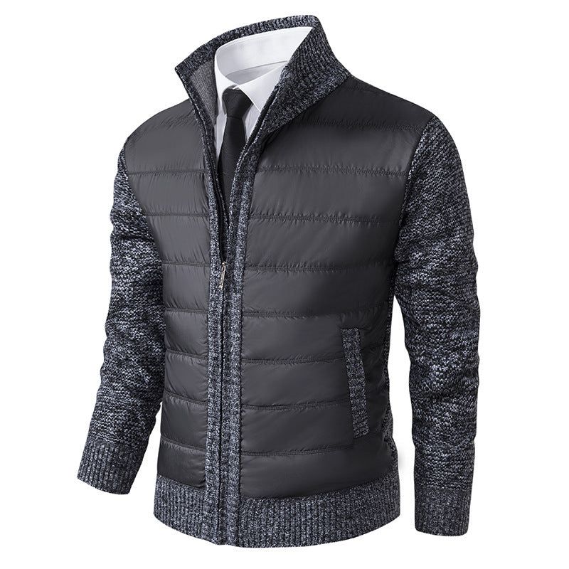 Herren sportive Kapuzenjacke mit strukturiertem Material und eleganten Details Echoarchiv