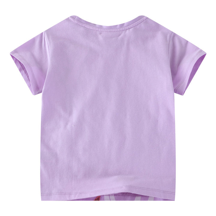 Mädchen T-Shirt mit niedlichem Einhorn-Design Echo Archiv